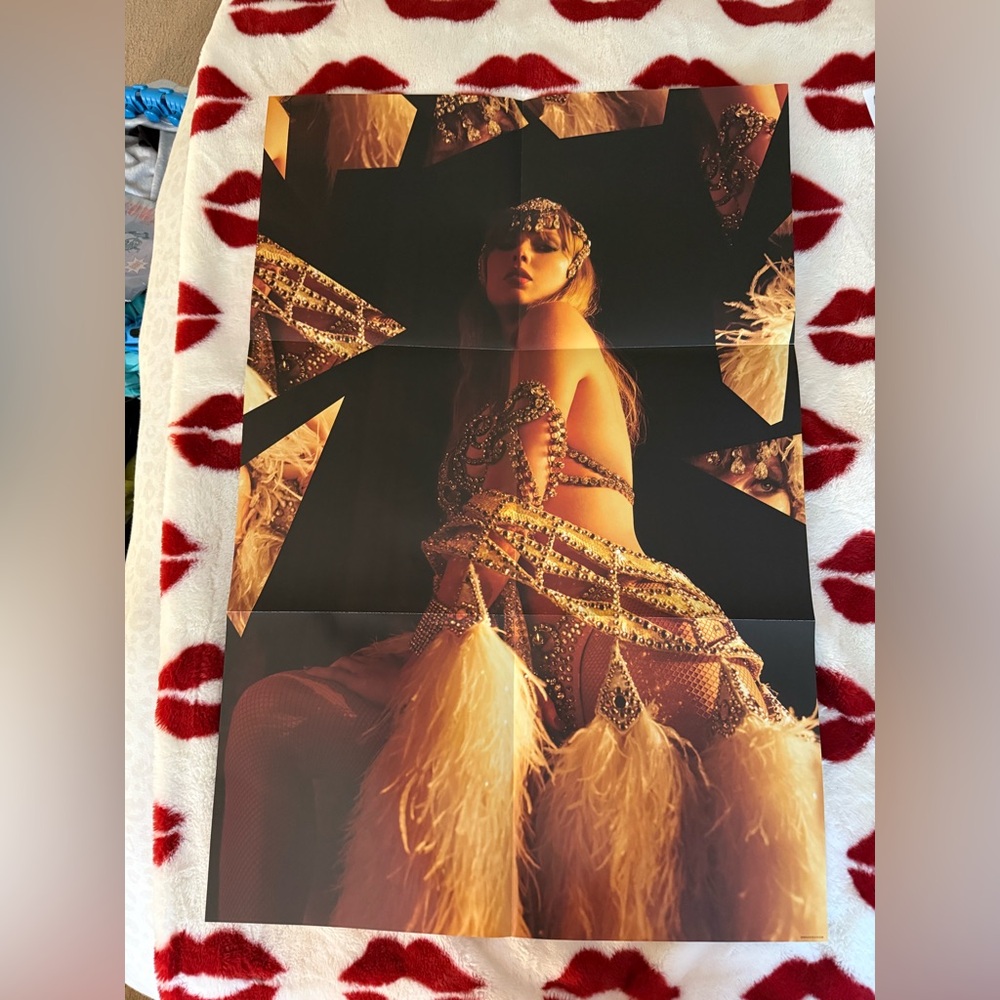 Taylor Swift “The Life Of A Showgirl” Target Exclusive Vinyl Poster